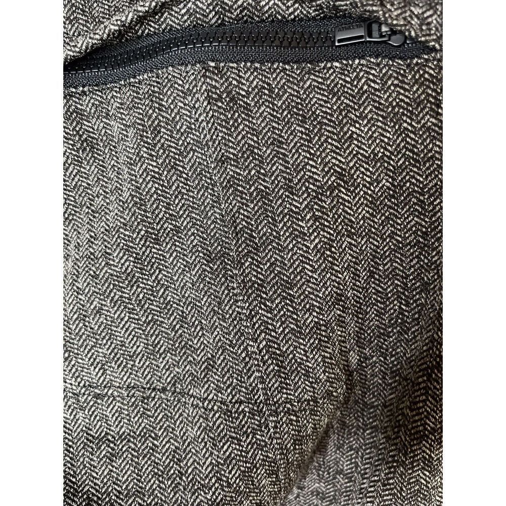 Athleta Womens Small Delancey Black Herringbone High Rise Tight In Black Pocket - Picture 5 of 14